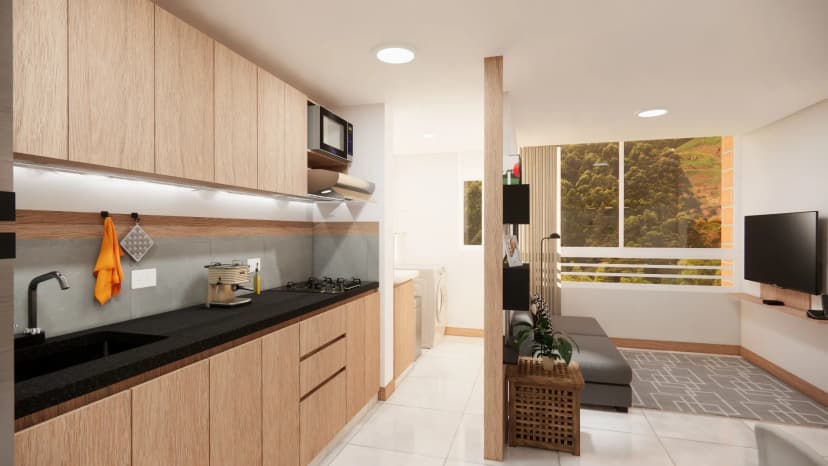 apartamento modelo proyecto anaconas