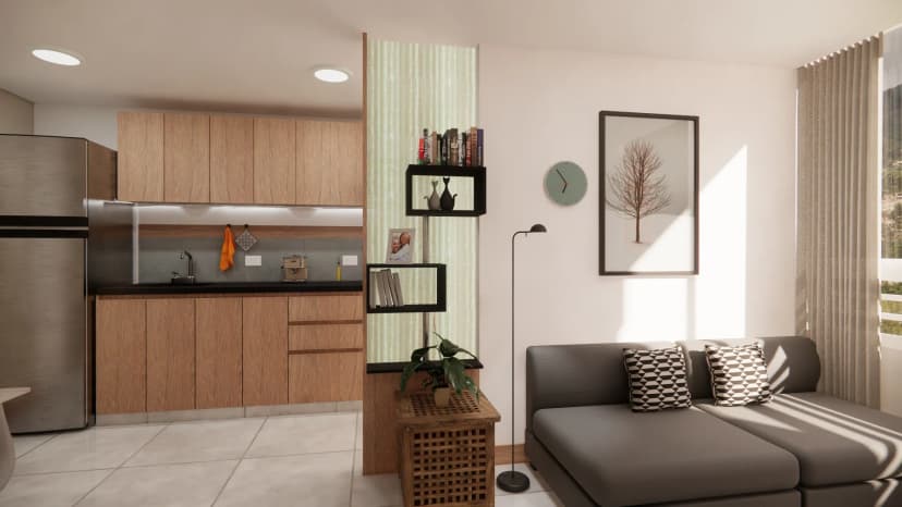 apartamento modelo proyecto anaconas