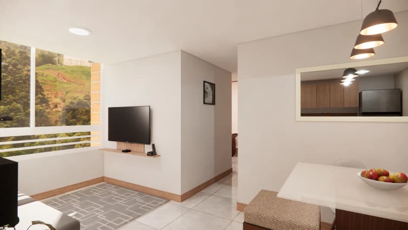 apartamento modelo proyecto anaconas